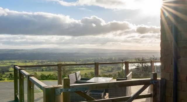 Номер Standard Valley View Lodge Sleeps 8 With Hot Tub