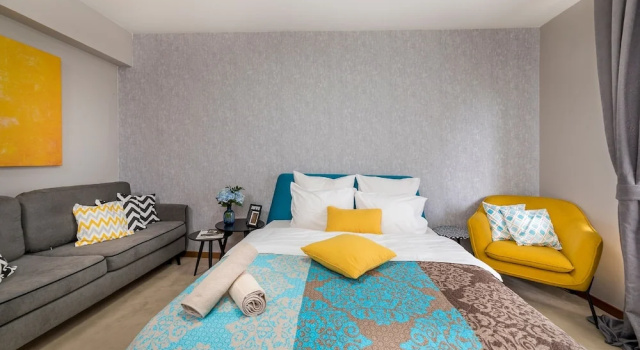 Семейные апартаменты с балконом Bucharest Apartments DeLuxe