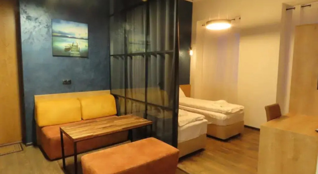 Апартаменты 2BR loft apartment near Liberty square