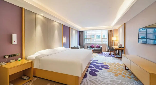 Двухместный номер Luxury с видом на город Echarm International Hotel Guangzhou Baiyun International Airport Huadu Plaza Branch