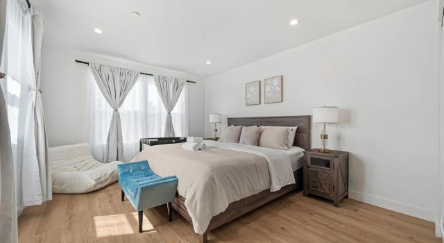 Spacious 8BR Home with AC & Parking