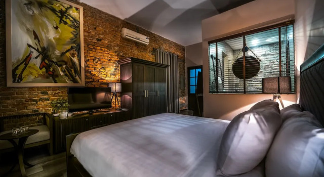 Luxo quarto Oliving Residence