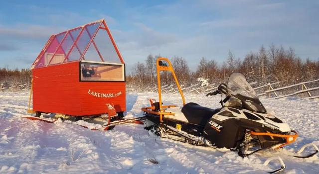 Номер Standard Lake Inari Mobile Cabins