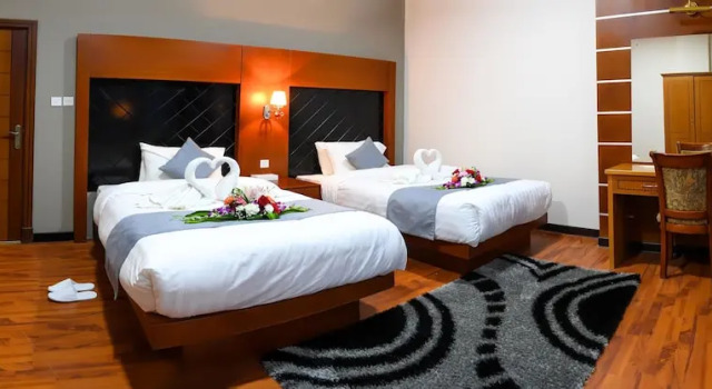 Апартаменты с 2 комнатами с балконом Sea Diamond Plaza Apartments