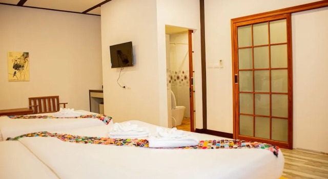 Номер Deluxe Saline Hot Spring Resort นำ้พุร้อนเค็ม รีสอร์ท