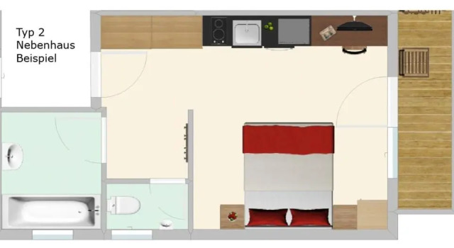 Студия Falkner Appartement Resort