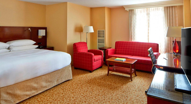 Люкс c 1 комнатой Chattanooga Marriott Downtown