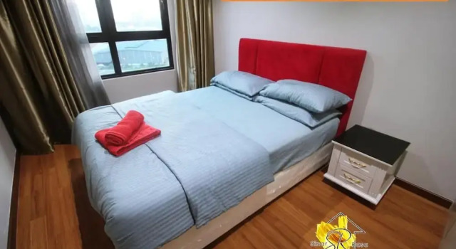 Апартаменты c 1 комнатой с балконом Sinar Rasa Homestay at I-Soho, I-City