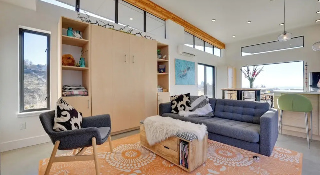 Luxe, Modern Studio w/ Sweeping City Views!, Забронировать Апартаменты/квартира Апартаменты Бойсе, рядом с Idaho State Capitol, Апартаменты/квартира