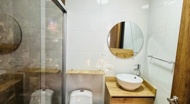 Кровать в общем номере Ayenda Zona Verde