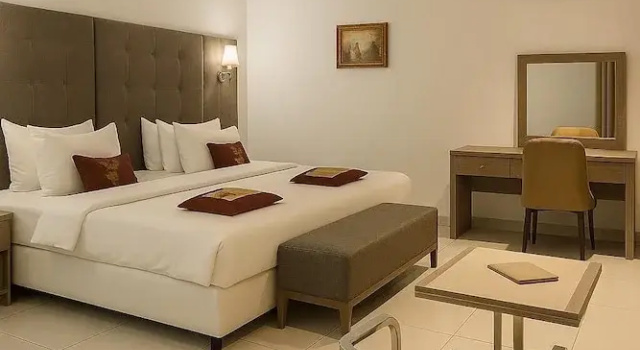 Luksusowy pokój penthouse (na dachu) i balkonem i z widokiem na miasto Maxbe Continental Hotel