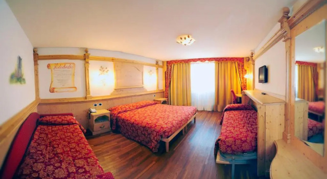 Четырёхместный номер Standard Hotel Dalla Serra