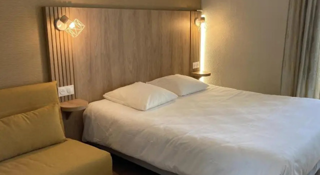 Трёхместный номер Standard Hôtel Le Rivage vue sur mer - Châtelaillon-plage