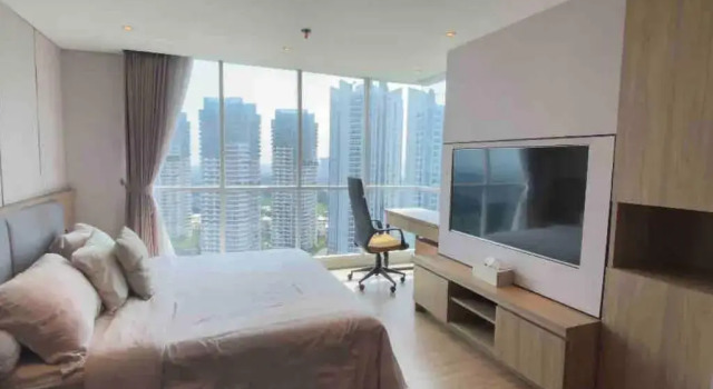 3BR apt Springhill Terrace, golf view, Book Hotel Jakarta Jakarta Province