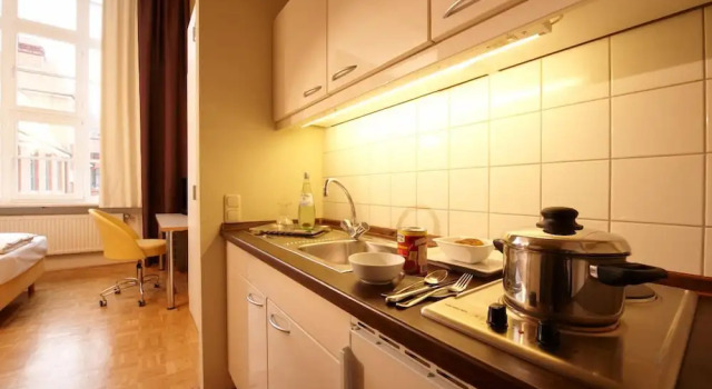 Одноместный номер Economy Gästeresidenz Pelikan Viertel Hannover