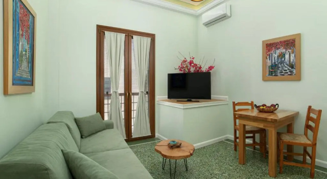 Люкс с видом на город Andros 4 All Seasons Villas & Suites