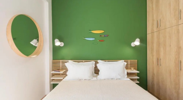 Апартаменты Anemi Green Cozy apt with beach views