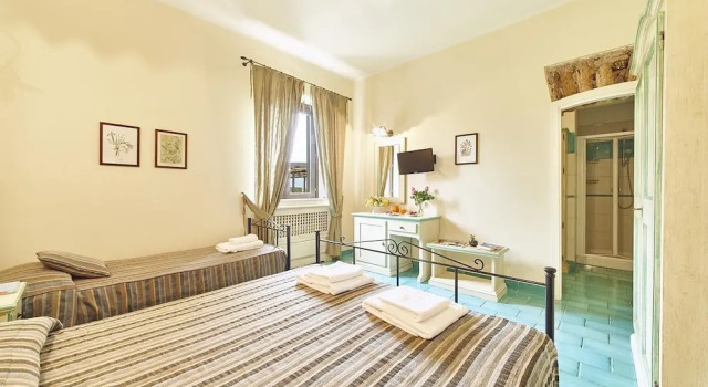 Семейный номер Standard с видом на сад Agriturismo Porta Sirena