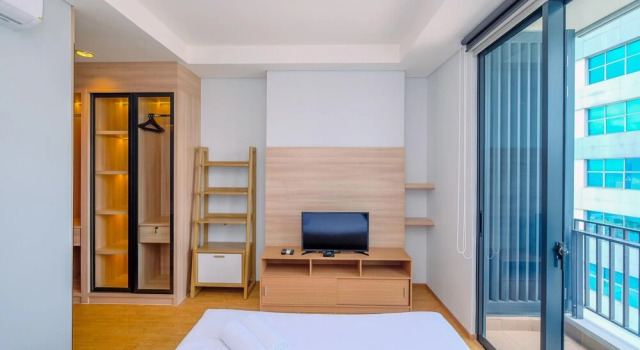 Modern and New 1BR across LRT Station Samara Suites Apartment, Book Apartment Jakarta Jakarta Province