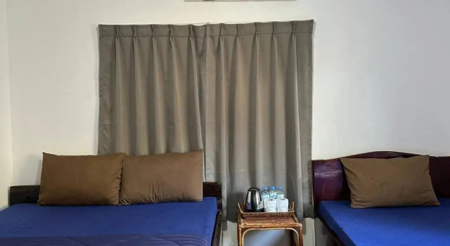 Семейный номер Deluxe с красивым видом из окна Happy Elephant Bungalows