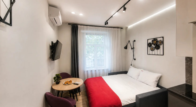 Apartments in the heart of Moscow, by the Moskva River embankment, Book Lejlighed Lejligheder i Moskva, Lejlighed