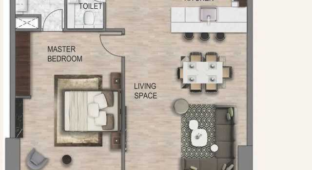 Номер Standard c 1 комнатой Abdali Views Apartments
