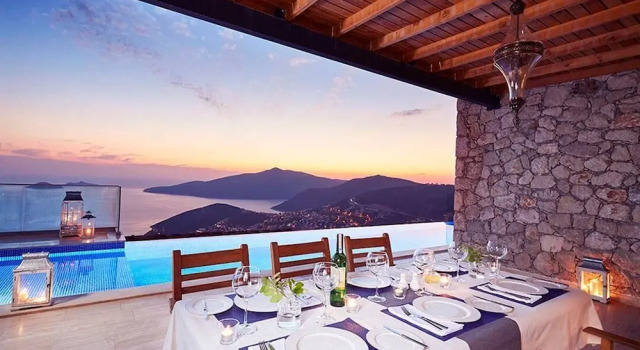 Вилла Luxury Kalkan Ultra Luks Villa 3 Yatak Odalı