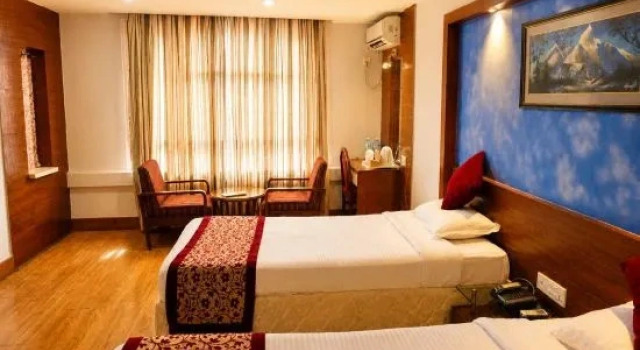 Двухместный номер Deluxe с красивым видом из окна Hotel Woodland Kathmandu