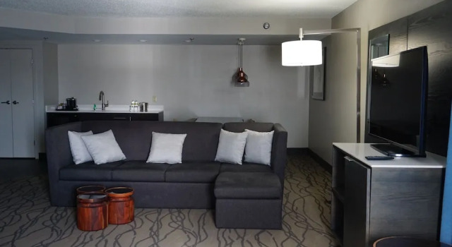 Executive Doppel Zimmer mit Hafenblick DoubleTree by Hilton Racine Harbourwalk