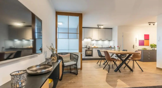 Люкс RH-Appartements 15 Minuten von Basel im Dorf Rührberg
