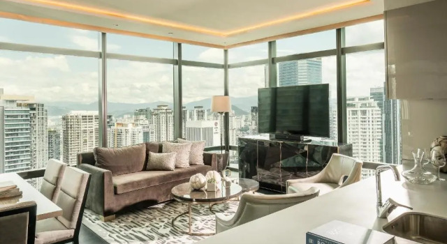 Апартаменты Deluxe с 2 комнатами Four Seasons Hotel Kuala Lumpur