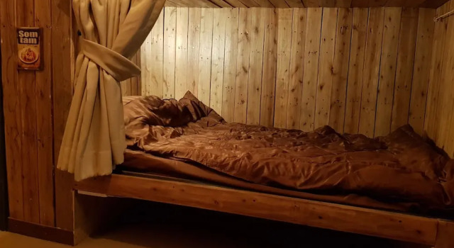Кровать в общем номере Cozy Cabin - Hostel