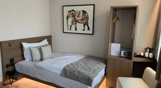 Номер Comfort Hôtel Rallye & Entrées aux Bains de la Gruyère