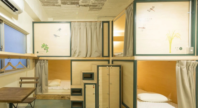Кровать в общем номере Guest House Denchi - Hostel