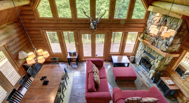 Chalet Caribou, Rezervovat Chata Vesnice a turistické středisko Lac Supérieur 