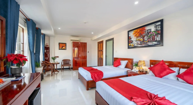 Трёхместный номер Deluxe с видом на город Gioan Boutique Villa