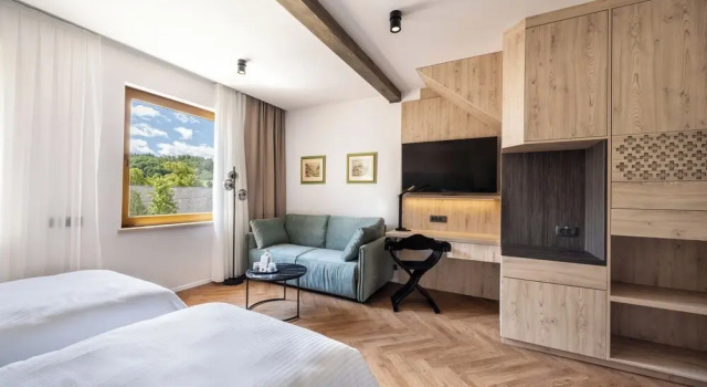 Двухместный номер Deluxe с видом на окрестности Hotel Julian Alps