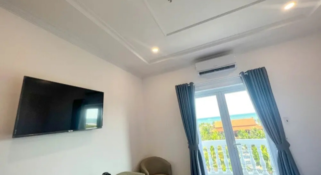 Номер Deluxe с балконом и с видом на океан Hodota Cam Binh Resort & Spa-Lagi Beach