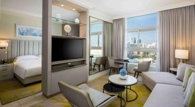 Апартаменты с 2 комнатами Beach Rotana   All Suites