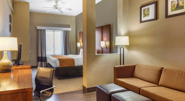 Двухместный люкс Comfort Suites Batesville