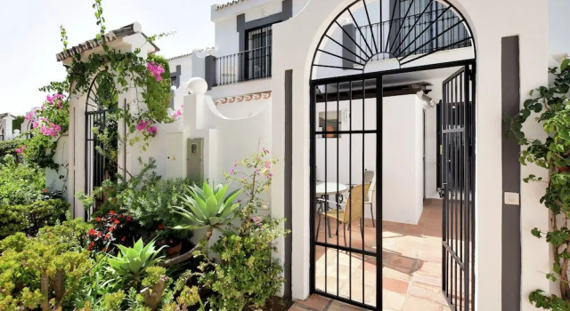 Modern Corner House With Private Garden at Aloha Golf Club, Marbella