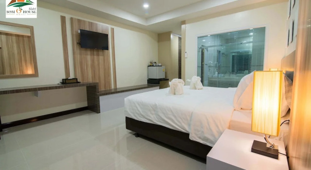 Двухместный номер Deluxe с красивым видом из окна Som-O House Hotel