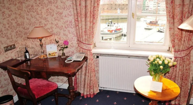 Deluxe Doppel Zimmer mit Flussblick Podewils Old Town Gdansk