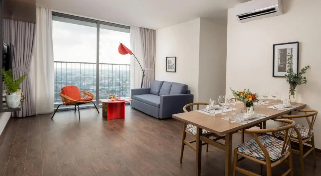 Люкс с 2 комнатами Mandala Hotel & Suites Bac Giang