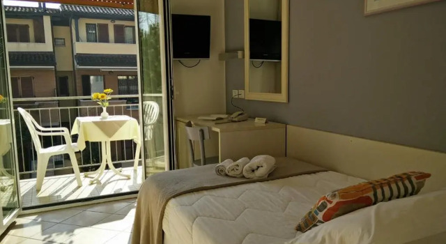 Одноместный номер Standard с балконом Hotel Garnì Anna