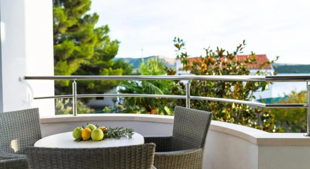 Апартаменты с 2 комнатами с видом на море Villa Croatica Apartments