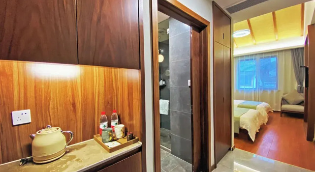 Номер Comfort Lin an Hot Spring Story Family Homestay