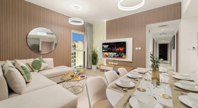 Апартаменты Superior Desert Key - Perfectly Located Yas Island Apartments
