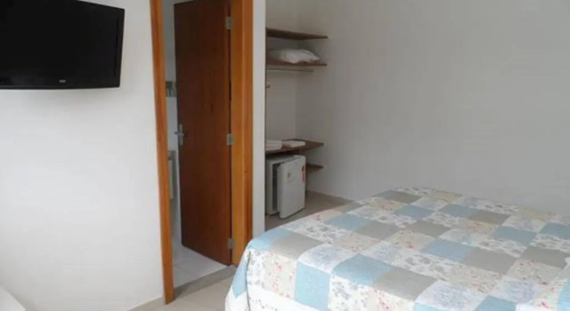 Четырёхместный номер Standard Pousada Villa Virgínia Guarujá
