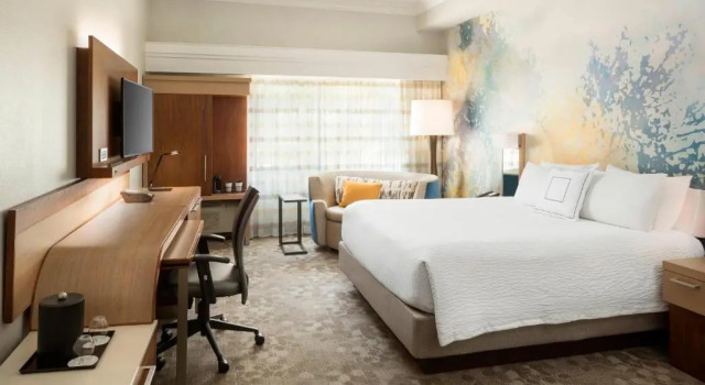 Номер Standard Courtyard Palo Alto Los Altos